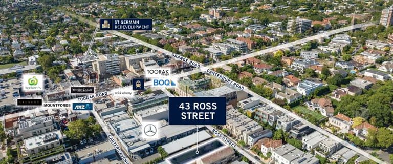 Development / Land commercial property for sale at 43 Ross Street Toorak VIC 3142
