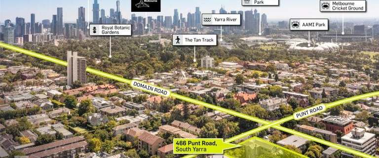 Development / Land commercial property for sale at 466 Punt Road South Yarra VIC 3141