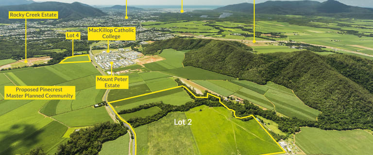 Development / Land commercial property for sale at Lot 2 and Lot 4 Mount Peter Road Mount Peter QLD 4869