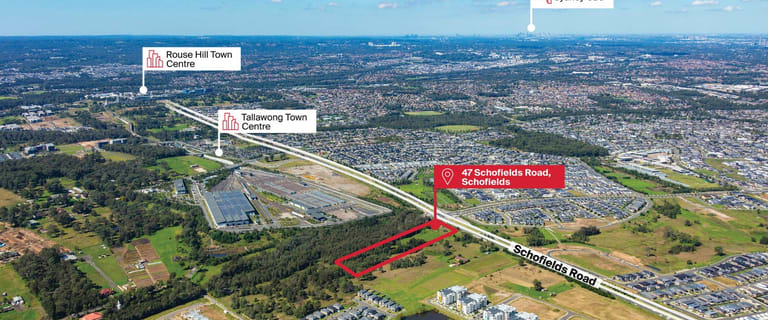 Development / Land commercial property for sale at 47 Schofields Road Schofields NSW 2762