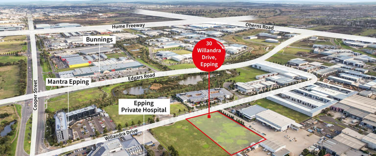 Development / Land commercial property for sale at 30 Willandra Drive Epping VIC 3076