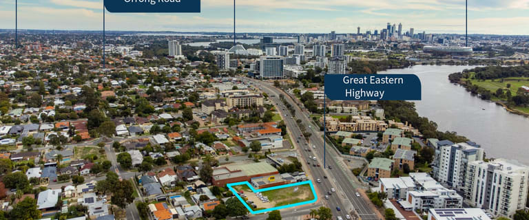 Development / Land commercial property for sale at 105-107 Great Eastern Highway & 2 Acton Avenue Rivervale WA 6103