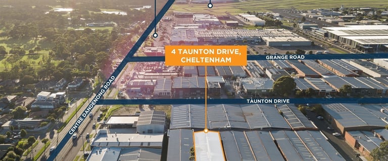 Factory, Warehouse & Industrial commercial property for sale at 4 Taunton Drive Cheltenham VIC 3192