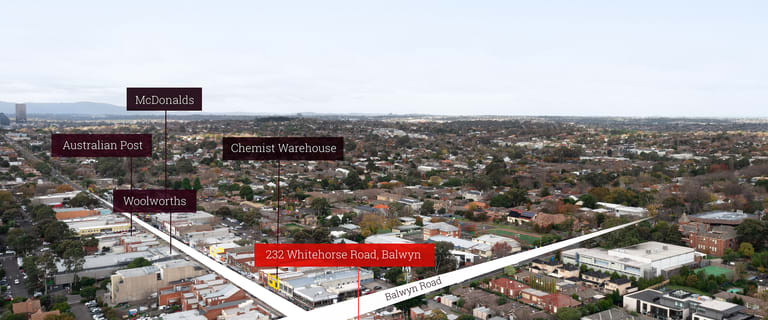 Shop & Retail commercial property for sale at 232 Whitehorse Road Balwyn VIC 3103