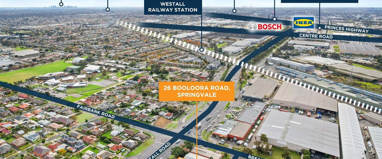 Development / Land commercial property for sale at 26 Booloora Road Springvale VIC 3171