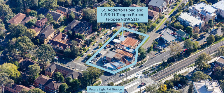 Development / Land commercial property for sale at 55 Adderton Road and 1, 5 & 11 Telopea Street Telopea NSW 2117