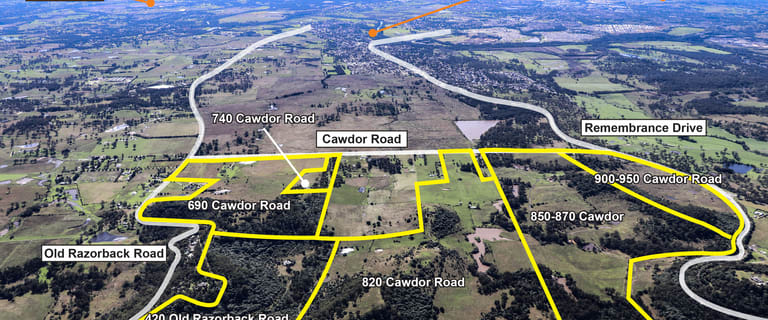 Rural / Farming commercial property for sale at 690-950 Cawdor Road Cawdor NSW 2570