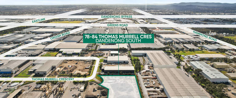 Development / Land commercial property for sale at 78-84 Thomas Murrell Crescent Dandenong South VIC 3175