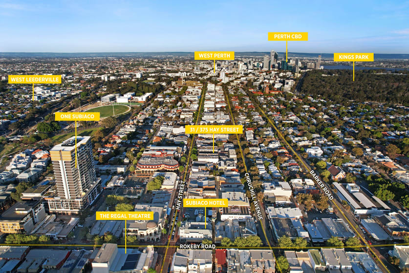 Click to view all images 31/375 Hay Street Subiaco WA 6008 - Image 1