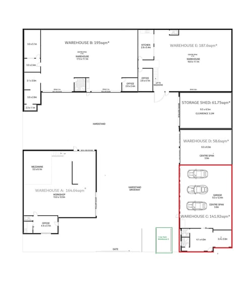 Click to view all images Warehouse C/18 Dundee Ave Holden Hill SA 5088 - Image 2