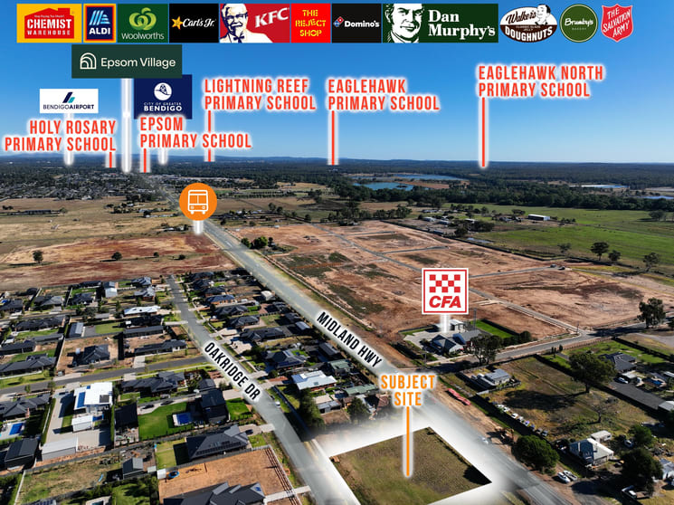 Click to view all images Part of 492 Midland Highway Huntly VIC 3551 - Image 2