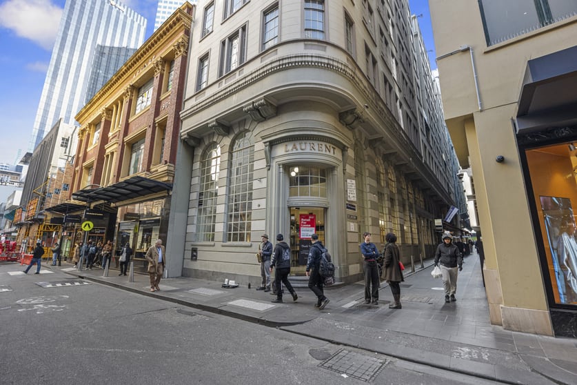 Click to view all images Ground Floor Corner Retail/306 Little Collins Street Melbourne VIC 3000 - Image 1