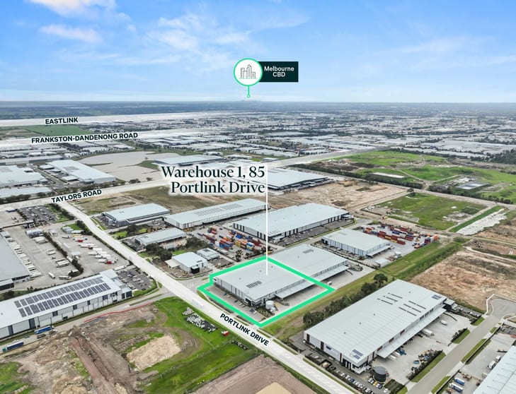 Click to view all images Warehouse 1, 85 Portlink Drive Dandenong South VIC 3175 - Image 2