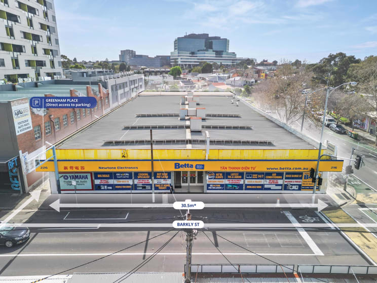 216-226 Barkly St (cnr Donald St) Footscray VIC 3011 - Image 2