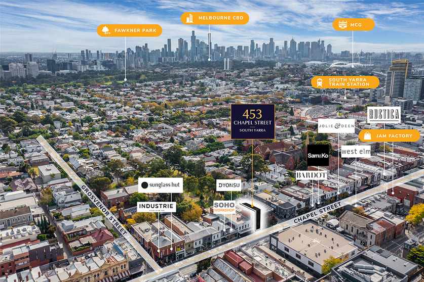 Click to view all images 453 Chapel Street South Yarra VIC 3141 - Image 2