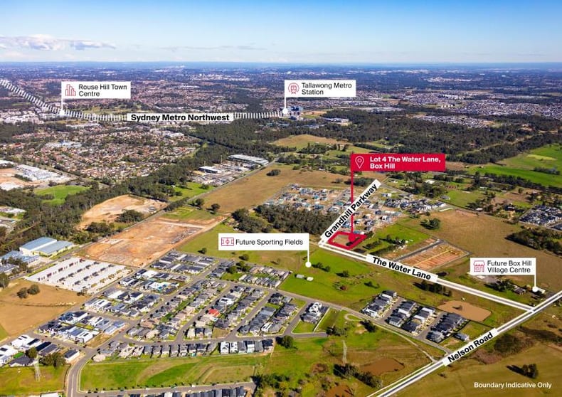 Click to view all images Whole Site/Lot 4 The Water Lane Box Hill NSW 2765 - Image 2