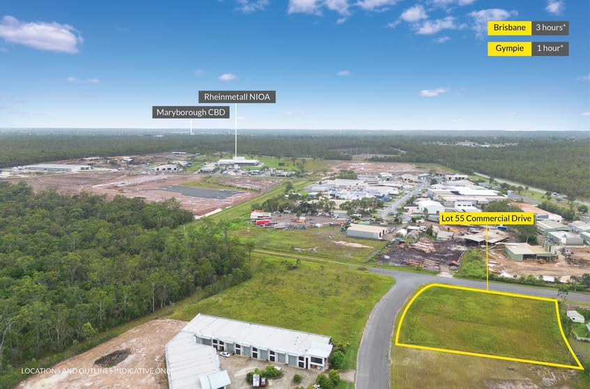 Click to view all images Lot 55 Commercial Drive Maryborough West QLD 4650 - Image 2