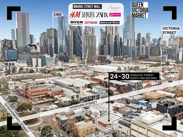 Click to view all images 24-30 Warwick Street North Melbourne VIC 3051 - Image 1