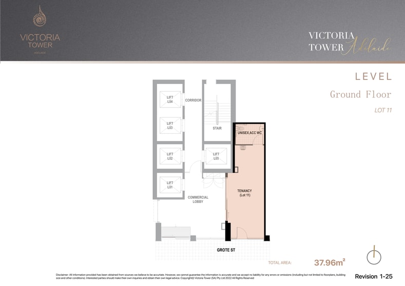 Click to view all images Lot 11/34 Grote Street Adelaide SA 5000 - Image 3