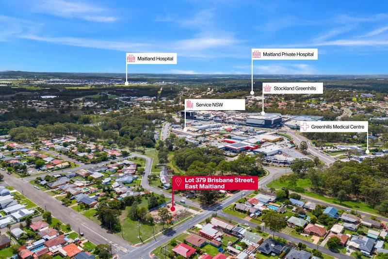 Click to view all images Lot 379 Brisbane Street East Maitland NSW 2323 - Image 1