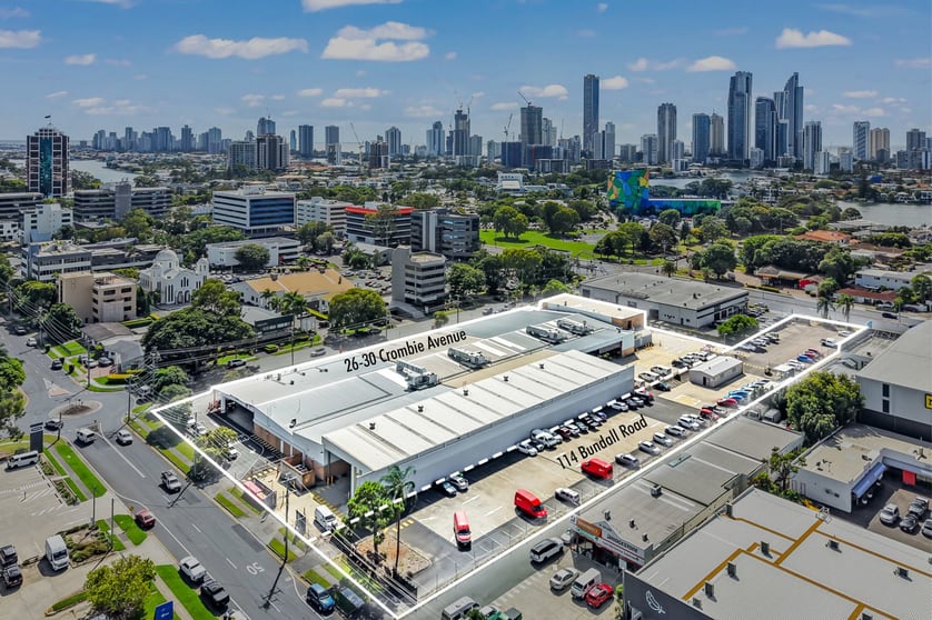 26-30 Crombie Avenue & 114 Bundall Road Bundall QLD 4217 - Image 1