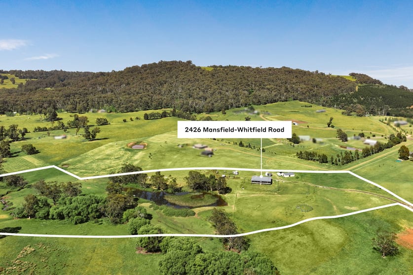 Click to view all images 2426 Mansfield-Whitfield Road Tolmie VIC 3723 - Image 1