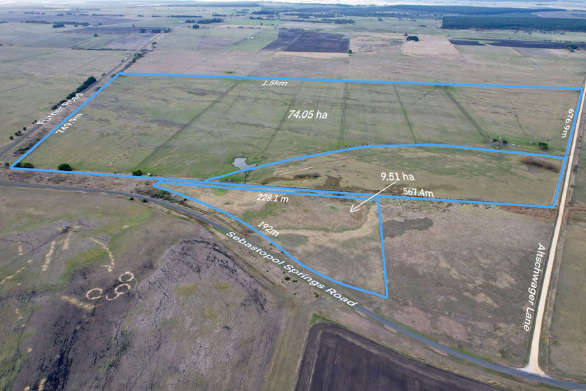 Click to view all images 1, Lot 417 & 429 Sebastopol Springs Rd Sebastopol SA 5280 - Image 1