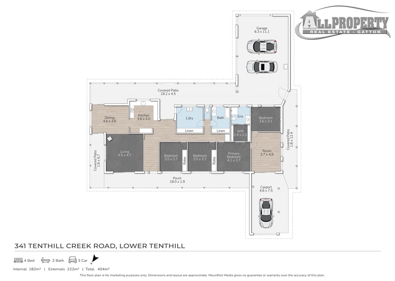 Click to view all images 341 Tenthill Creek Road Lower Tenthill QLD 4343 - Image 2