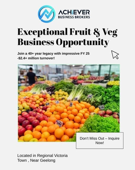 Fruit, Veg & Fresh Produce  business for sale in Geelong - Image 1