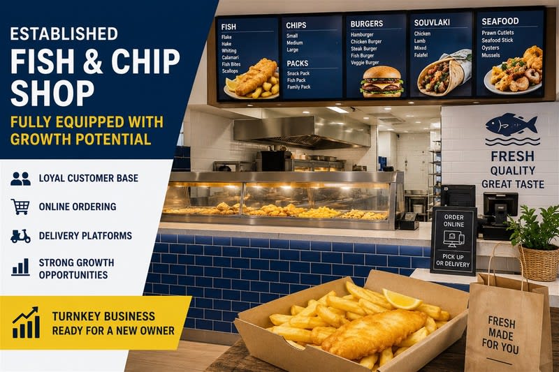 Takeaway Food  business for sale in Blackburn - Image 1