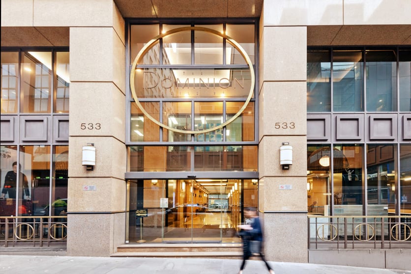 Offices commercial property for lease at The Dominion Building 533 Little Lonsdale Street Melbourne VIC 3000 Offices commercial property for lease at The Dominion Building 533 Little Lonsdale Street Melbourne VIC 3000