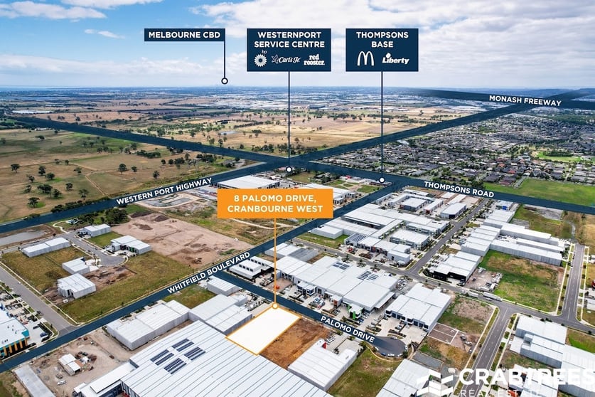 Factory, Warehouse & Industrial commercial property for lease at 8 Palomo Drive Cranbourne West VIC 3977 Factory, Warehouse & Industrial commercial property for lease at 8 Palomo Drive Cranbourne West VIC 3977