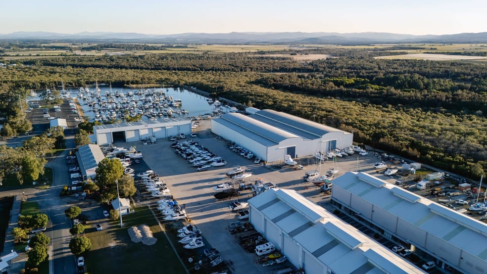Factory, Warehouse & Industrial commercial property for lease at d’Albora Pacific Point Marina & Boatyard 80 Cabbage Tree Point Road Steiglitz QLD 4207