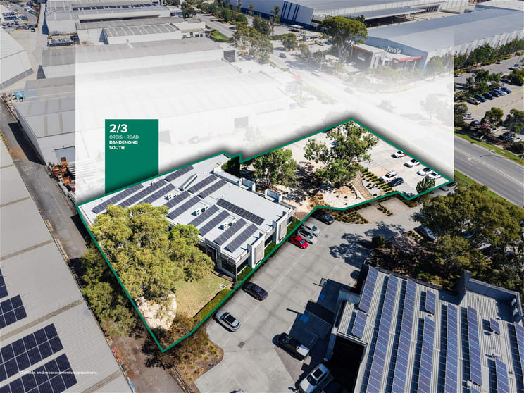 Offices commercial property for lease at 3 Ordish Road Dandenong South VIC 3175