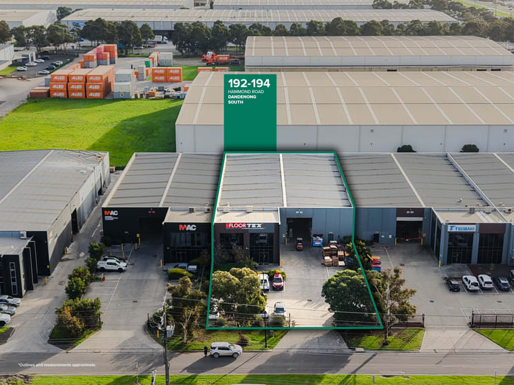 Factory, Warehouse & Industrial commercial property for lease at 192-194 Hammond Road Dandenong South VIC 3175 Factory, Warehouse & Industrial commercial property for lease at 192-194 Hammond Road Dandenong South VIC 3175