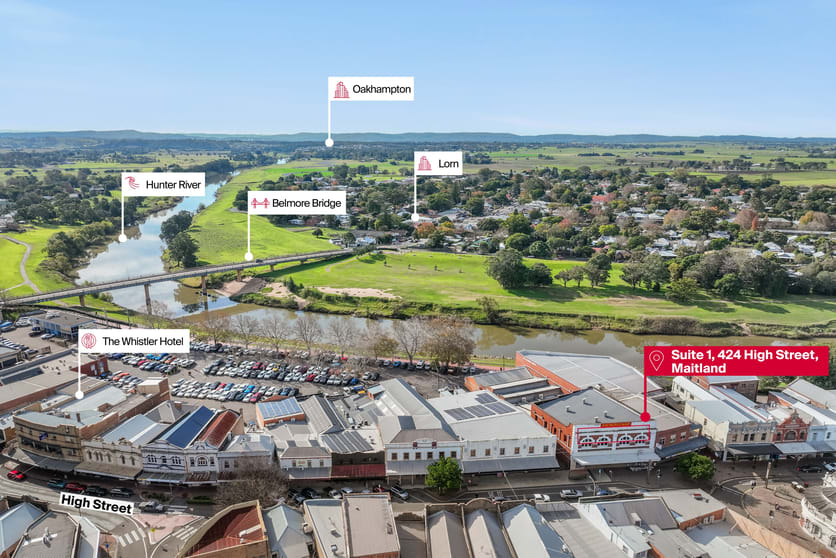 Offices commercial property for lease at Suite 1/424 High Street Maitland NSW 2320