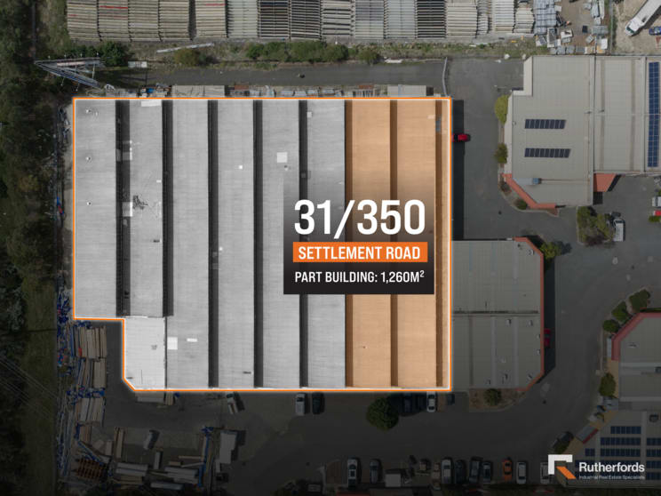 Factory, Warehouse & Industrial commercial property for lease at 31/350 Settlement Road Thomastown VIC 3074