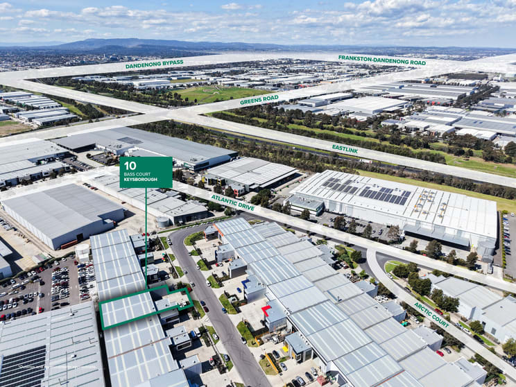 Factory, Warehouse & Industrial commercial property for lease at 10 Bass Court Keysborough VIC 3173
