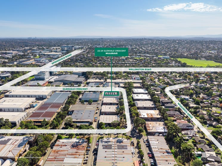 Factory, Warehouse & Industrial commercial property for sale at 22-24 Glenvale Crescent Mulgrave VIC 3170