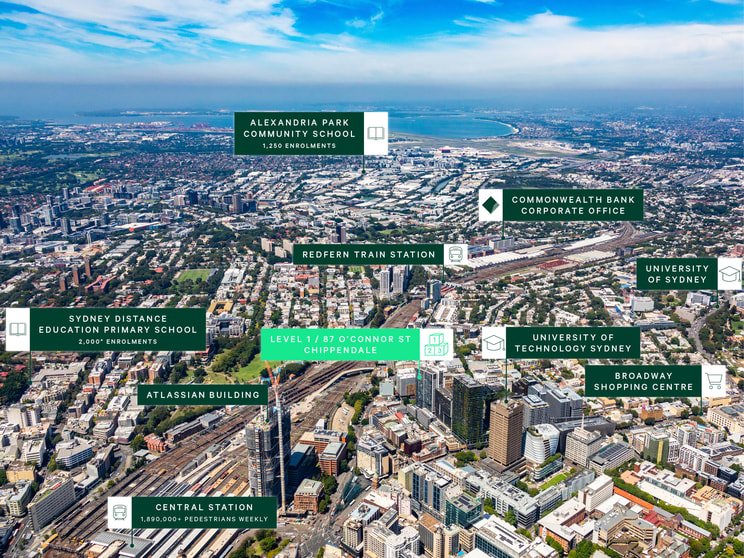 Medical / Consulting commercial property for sale at Level 1/87 O'Connor Street Chippendale NSW 2008
