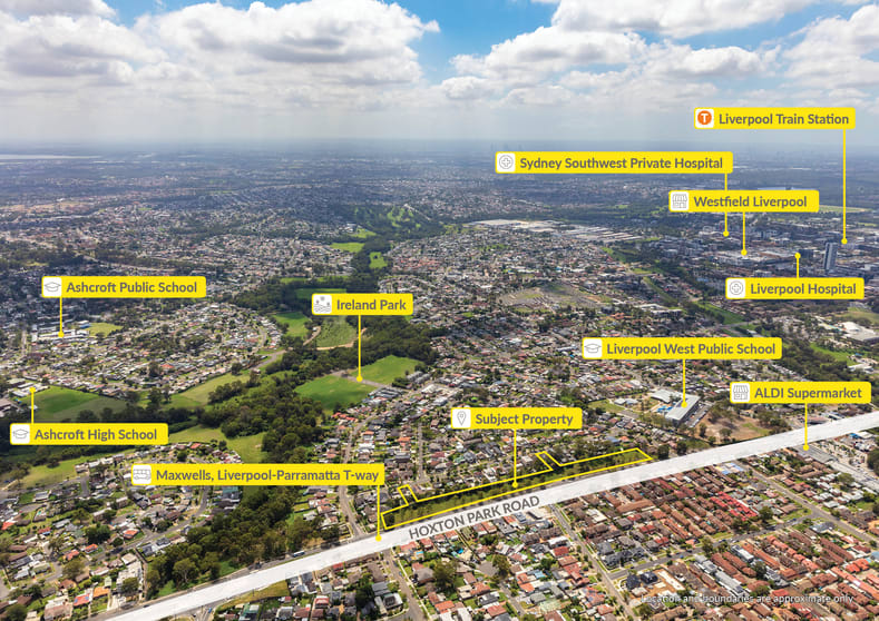 Development / Land commercial property for sale at 93-143 Hoxton park Road & 20 & 48 Dale Avenue Liverpool NSW 2170