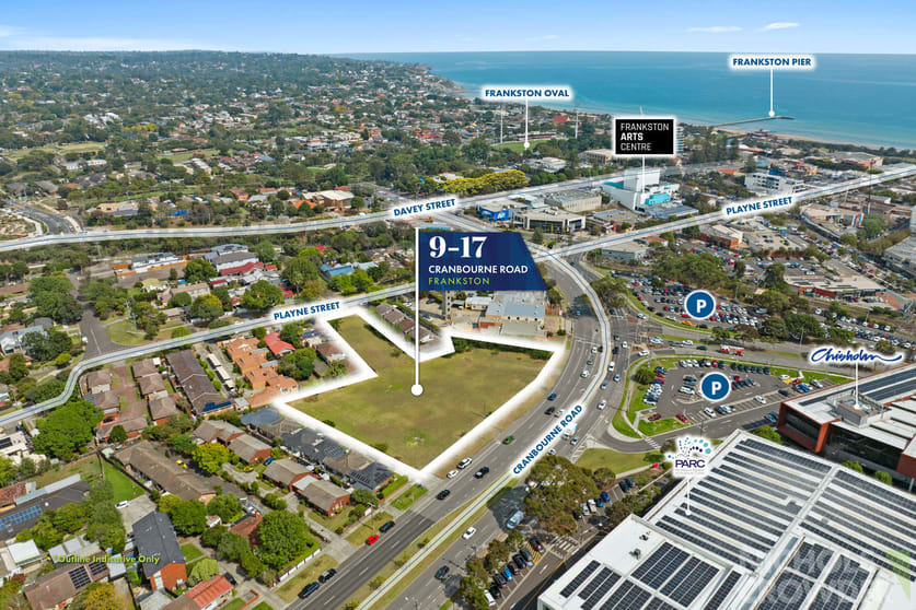 Development / Land commercial property for sale at 9-17 Cranbourne Road & 69 Playne Street Frankston VIC 3199