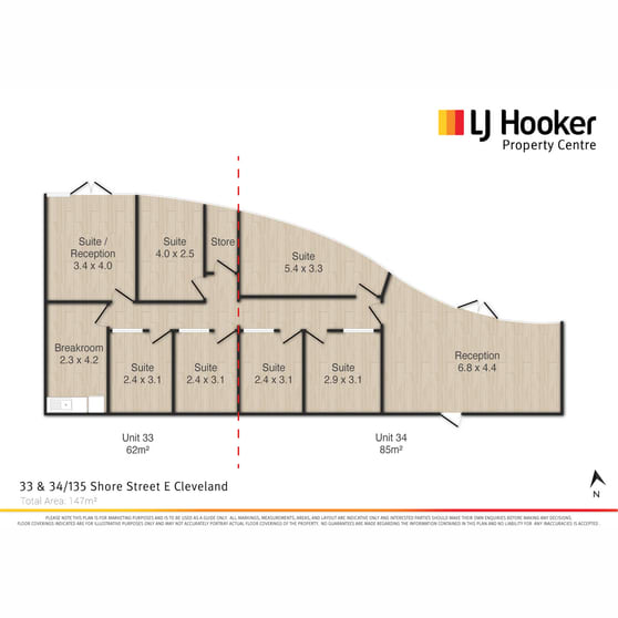 Offices commercial property for lease at 33 & 34/135-139 Shore Street West Cleveland QLD 4163