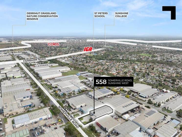 Factory, Warehouse & Industrial commercial property for sale at 558 Somerville Road Sunshine West VIC 3020