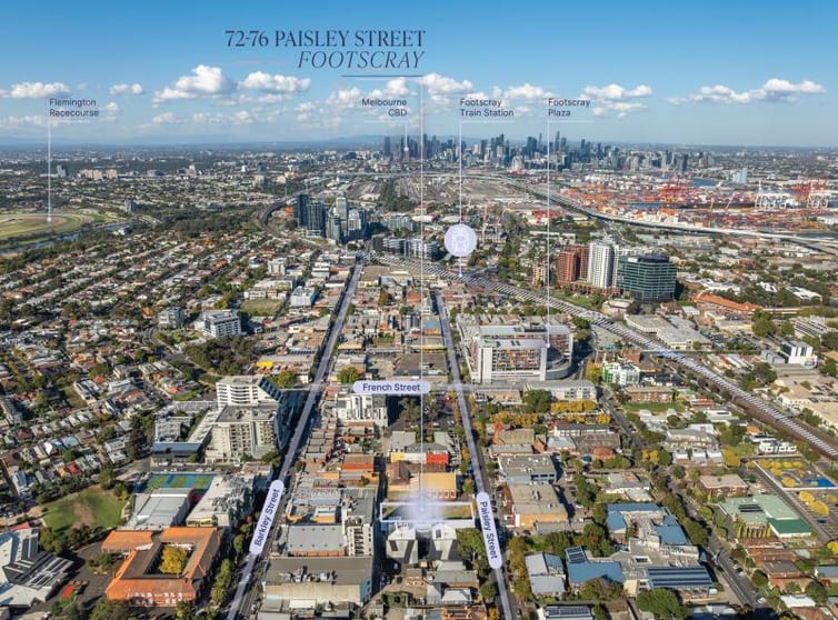 Development / Land commercial property sold at 72-76 Paisley Street Footscray VIC 3011 Development / Land commercial property sold at 72-76 Paisley Street Footscray VIC 3011