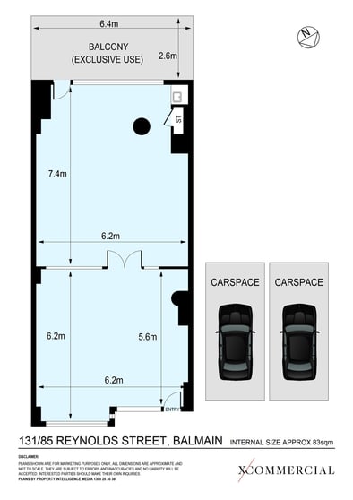 Offices commercial property for sale at 131/85 Reynolds Street Balmain NSW 2041