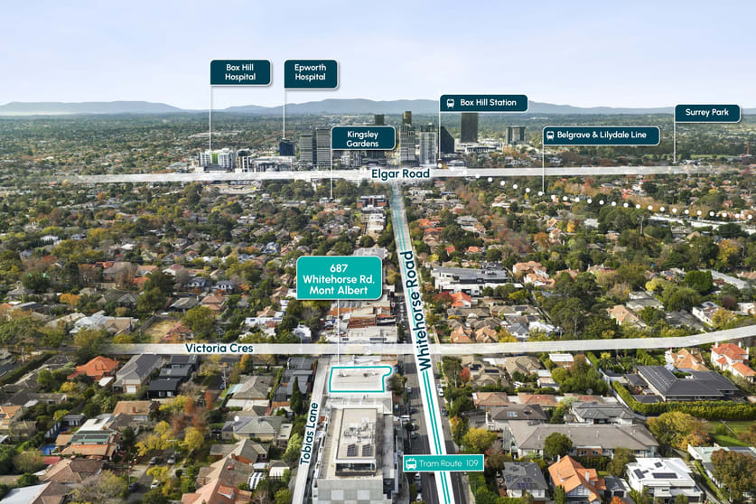 Offices commercial property for sale at 687 Whitehorse Road Mont Albert VIC 3127