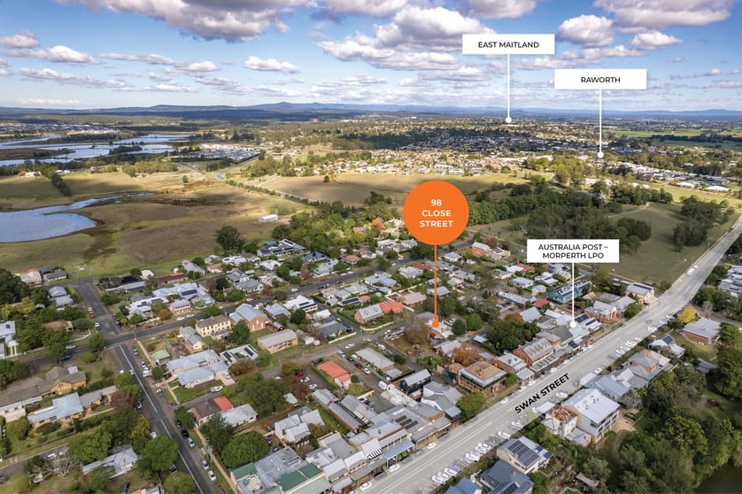 Shop & Retail commercial property for sale at 98 Close Street Morpeth NSW 2321 Shop & Retail commercial property for sale at 98 Close Street Morpeth NSW 2321