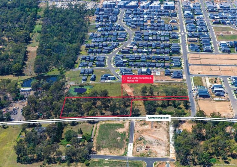 Development / Land commercial property for sale at 153 Guntawong Road Rouse Hill NSW 2155