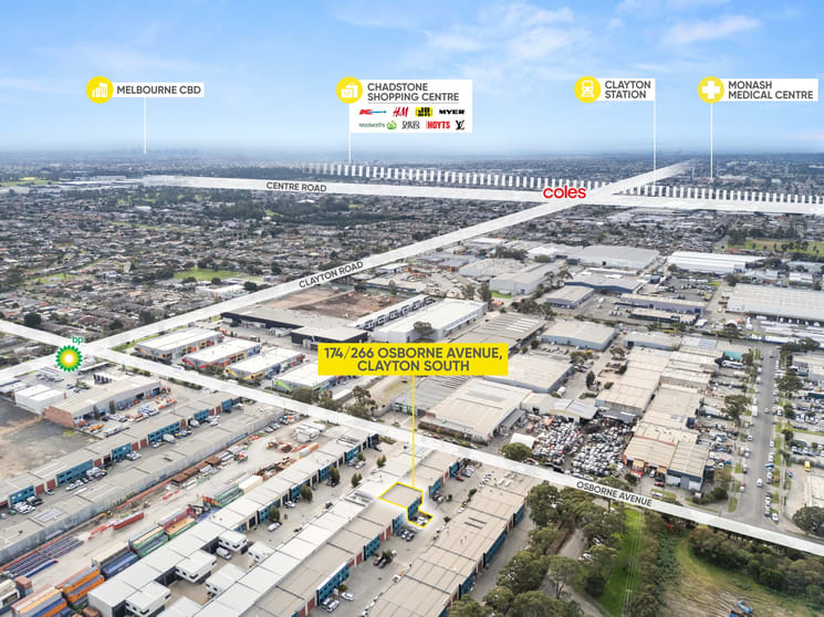 Shop & Retail commercial property for sale at 174/266 Osborne Avenue Clayton South VIC 3169 Shop & Retail commercial property for sale at 174/266 Osborne Avenue Clayton South VIC 3169